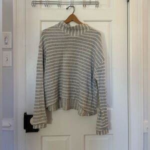 Anthropologie Amadi Mirielle Mock Turtleneck Light Sweater - Size Large